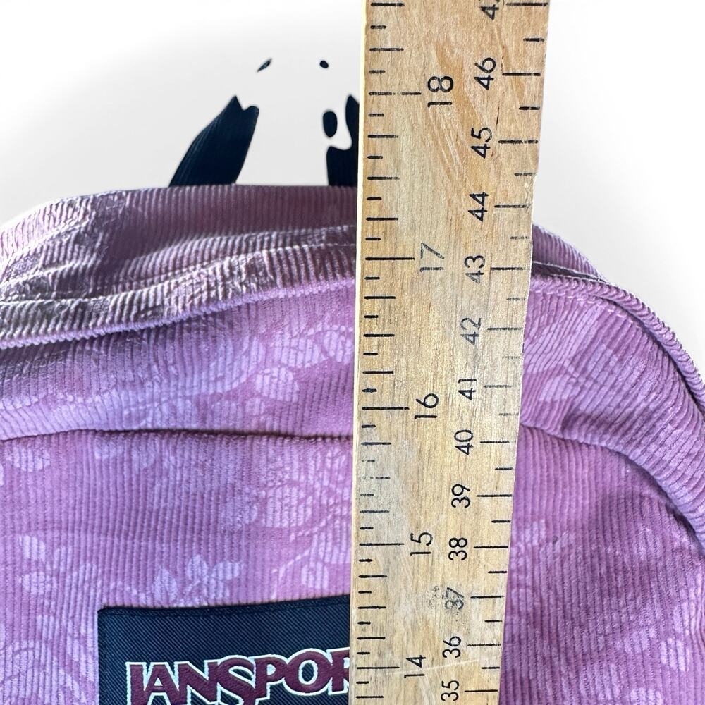 JanSport Right Pack Expressions - Vintage Pink Rose Corduroy JS00TZR60ZR CLEAN - Picture 6 of 11